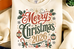 Merry Christmas Sublimation, Trending Christmas PNG, Santa Product Image 4