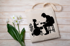 50 Fathers Day Silhouette Clipart PNG Bundle Product Image 6