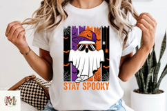 Stay Spooky Halloween PNG, Cool Ghost Sublimation Design Product Image 6