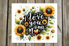 Mom's design | 4 Mother's day Skinny tumbler sublimation P2 Product Image 3