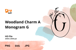 Woodland Charm Monogram Product Image 1