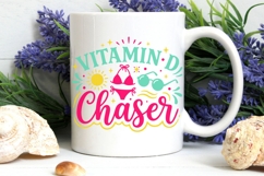 Vitamin D Chaser Svg, Funny Summer Beach Svg, Beach Life Svg Product Image 8
