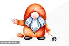 Halloween Gnome - Halloween Gnome Sublimation Design Product Image 1