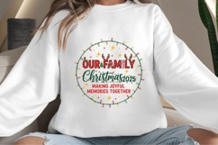 Family Christmas png design for T-shirts Product Image 4