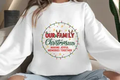 Family Christmas png design for T-shirts Product Image 4