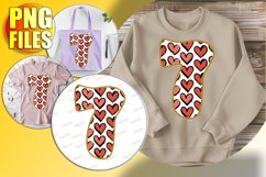 7 Doodle Letter Valentine Playful Cheerful Magic! Product Image 1