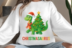 Christmasaurus png design for T-shirts Product Image 4
