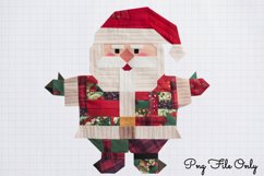 Patchwork Christmas Sublimation Clipart Bundle PNG Product Image 8