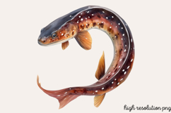 Underwater Animals Clipart PNG Product Image 1