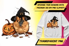 Spooky Pumpkin Printable Animal PNG Product Image 1