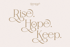 Monarque Serif Product Image 6