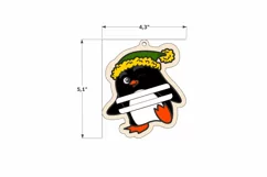 Christmas Money Cash Ornament Holder laser svg dxf designs Product Image 5