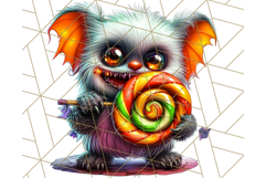 Spooky Cute Monster PNG Clipart, Adorable Halloween Monsters Product Image 3