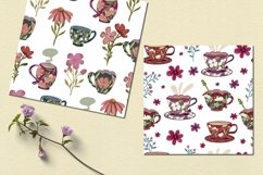 Teacup digital papers Product Image 7
