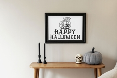 Pumpkin Halloween svg Laser Cut Sign Product Image 9