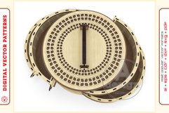 Box Organizer v32 - laser cut file - Glowforge ready SVG Product Image 7