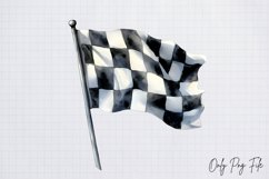 Racing Nursery Clipart PNG Product Image 1