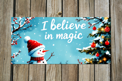 Christmas Snowman card | 4 xmas Sublimation Mug designs P2 Product Image 3