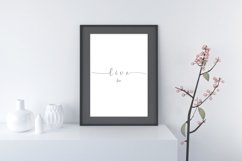 3 Piece wall print, Love Forgive Live, Inspirational poster Product Image 3