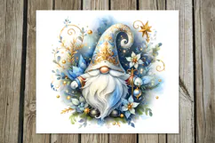 Christmas gnomes | Watercolor xmas tumbler sublimation P2 Product Image 3