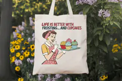 Life is better with frosting and cupcakes PNG Sublimation Product Image 7