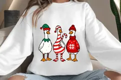 Christmas goose png design for T-shirts Product Image 4