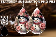 Joyful Teardrop Earrings Ideas, Christmas Product Image 1