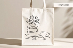 Yoga SVG Bundle, Meditation Clipart Product Image 5