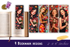 Valentines day bookmark printable | Valentine&#039;s Day Bookmark Product Image 1