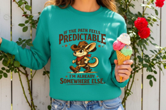 Predictable Path Cowboy Mouse Quote Product Image 1