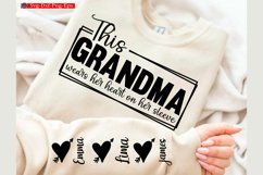 Valentine Sleeve SVG t-shirt Design Valentine Love Svg XOXO Product Image 1