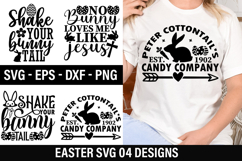Easter SVG Design - No bunny loves me like Jesus Product Image 1