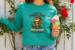 Crooked Trail Cowboy Frog Quote Product Image 4