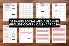 71 Pages Undated Canva Planner Template Mega Bundle Product Image 26