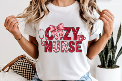 Cozy Nurse PNG, Nursing Sublimation Design Product Image 7