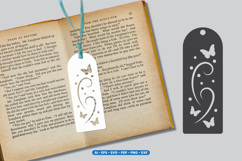 Butterfly Bookmark Papercut - Papercut Template Product Image 1
