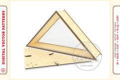 American Flag Memorial Box v108 ready laser cut vector file Product Image 7