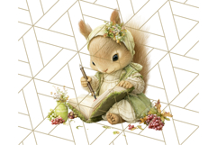 Enchanted Garden Healers Clipart PNG, Animal Plant Png Product Image 3