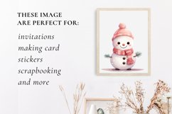 15 png pink christmas clipart Sublimation Bundle Product Image 9