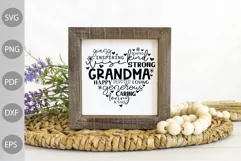 Grandma Heart SVG Cut Files/ Funny Grandma SVG Design Product Image 2