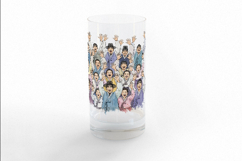 Diverse Historical Koreans Manse Cheering Crowd PNG Product Image 3