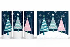 Christmas Tree Tumbler Sublimation. Christmas Tumbler Design Product Image 2