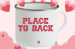 Norwester Valentine - Bold Varsity Love Font Product Image 6