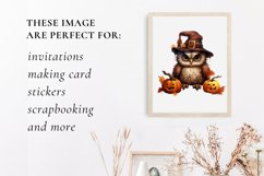 Cute owl halloween clipart, owl sublimation Product Image 3