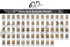 Pastel Color Renaissance Portrait Product Image 2