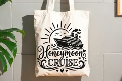 Honeymoon Cruise Svg, Wedding Cruise Svg, Cruise Ship Svg. Product Image 8