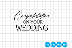 Wedding quotes SVG Design, Wedding svg cut file Product Image 1