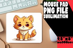 Cheerful Cat Antics Mouse Pad Decor Product Image 1