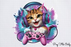 Gamer Animals Clipart Bundle PNG Product Image 12