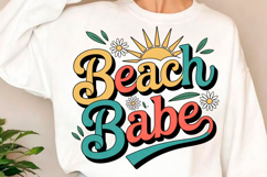Faux Yarn Summer PNG, Beach Vibes Png Product Image 3
